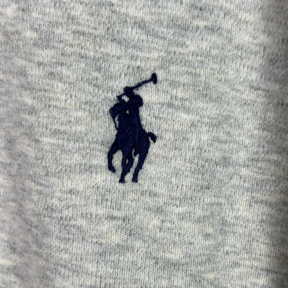 Polo Ralph Lauren Mens XXL Heather Gray Short Sleeve Cotton Polo Shirt Old Money